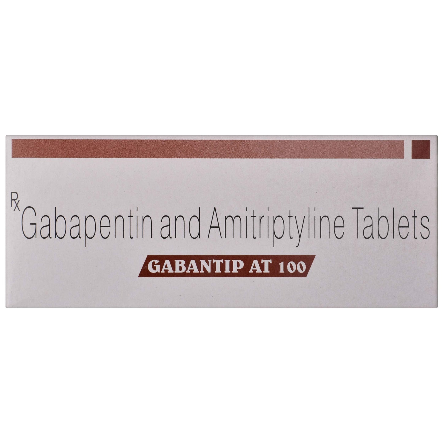 Gabantip AT 100 - Strip of 10 Tablets