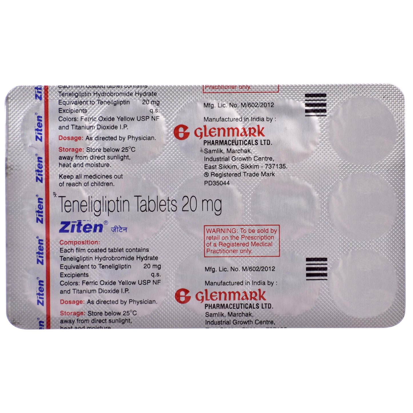 Ziten - Strip of 15 Tablets