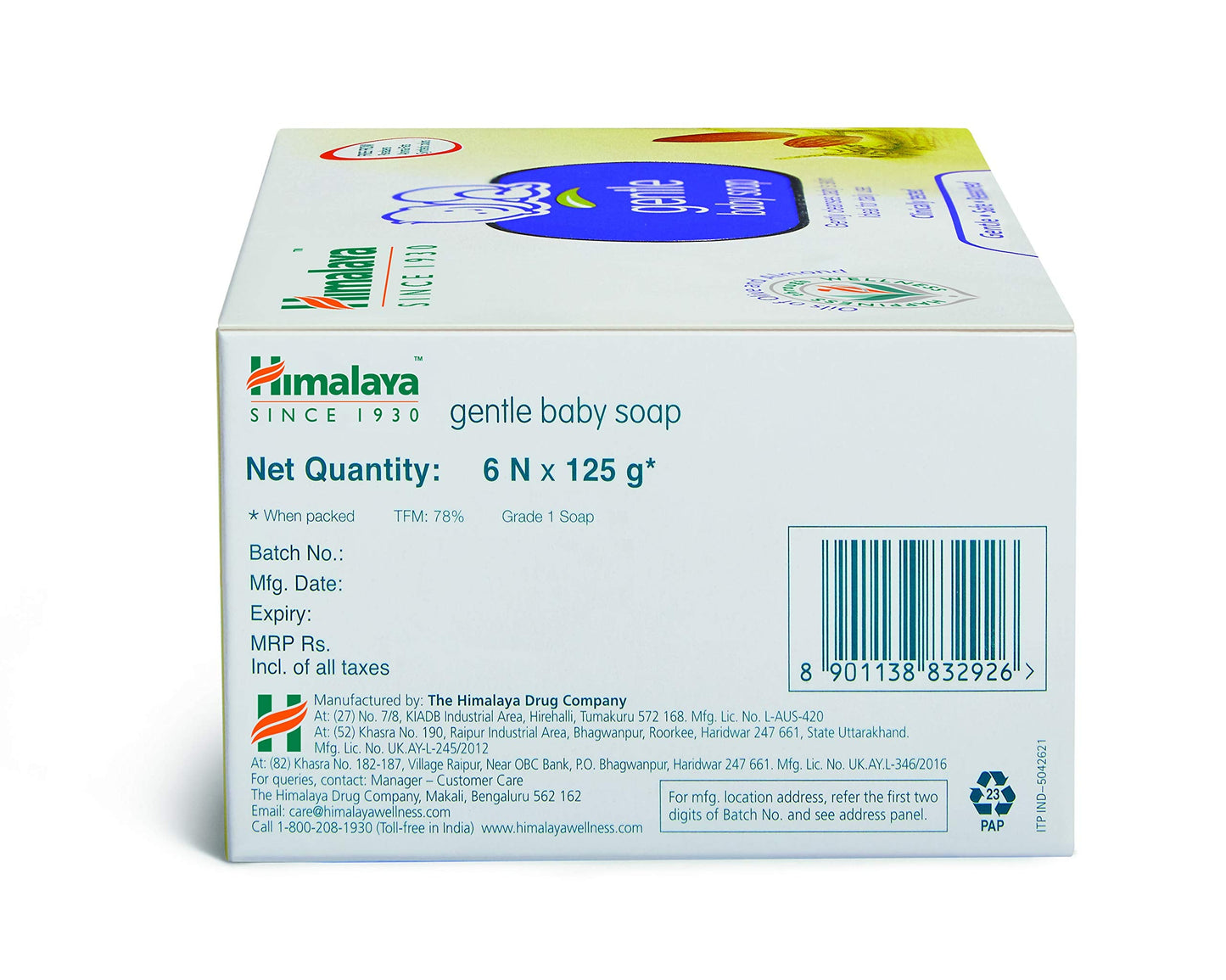 Himalaya Gentle Baby - Pack of 125 gm Soap