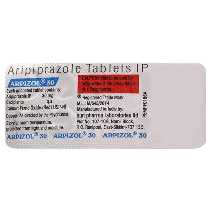 Arpizol 30 - Strip of 10 Tablets