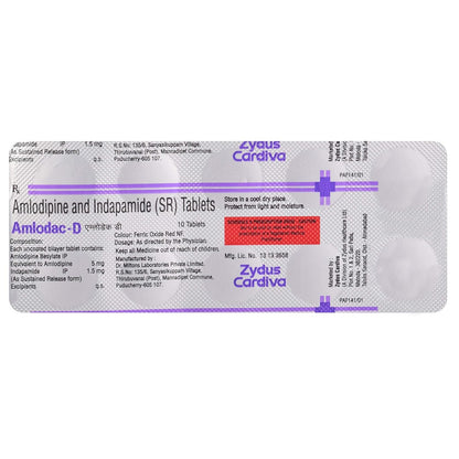 Amlodac D - Strip of 10 Tablets