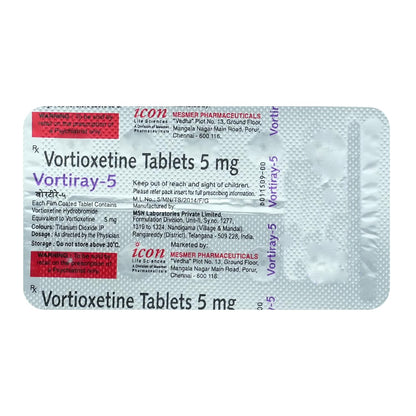 Vortiray 5 - Strip of 10 Tablets