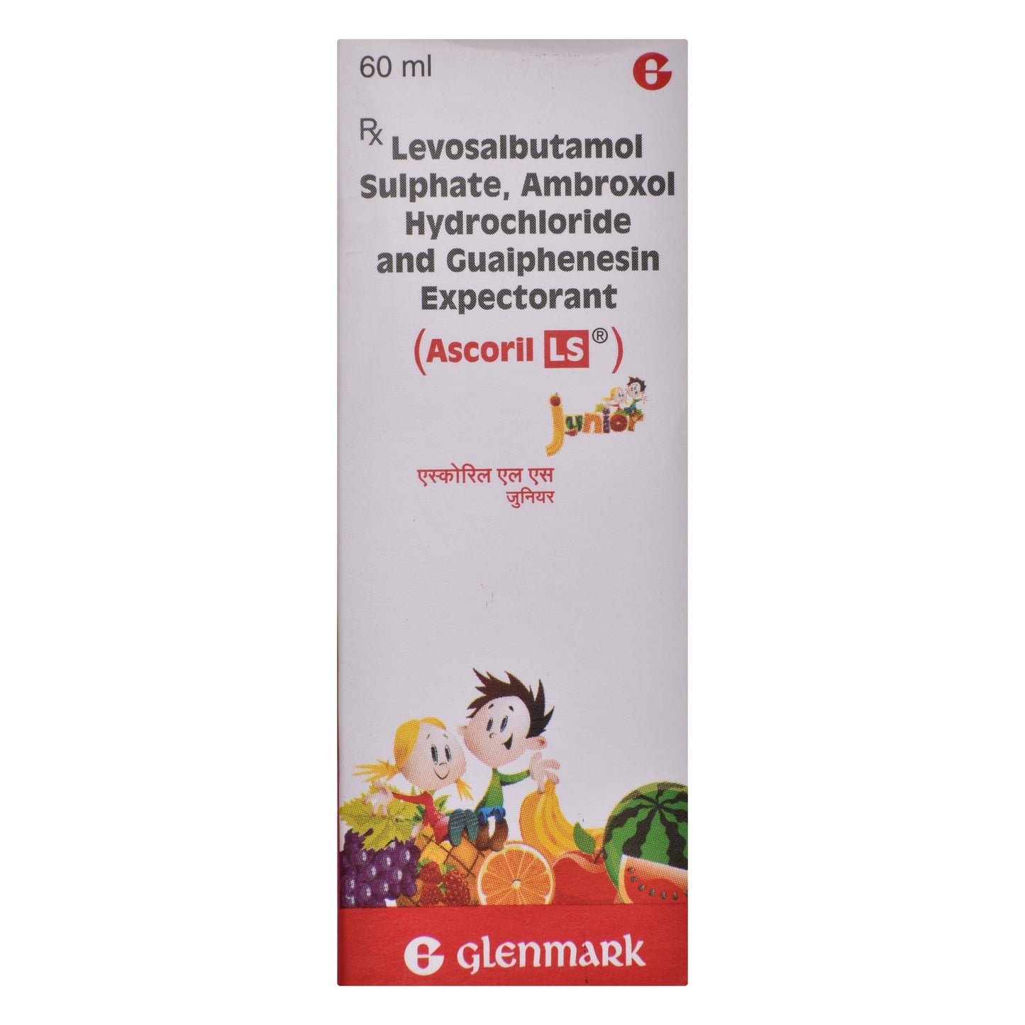 ASCORIL LS JUNIOR - Bottle of 100 ml Expectorant