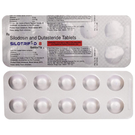 Silotrif-D 8 - Strip of 10 Tablets