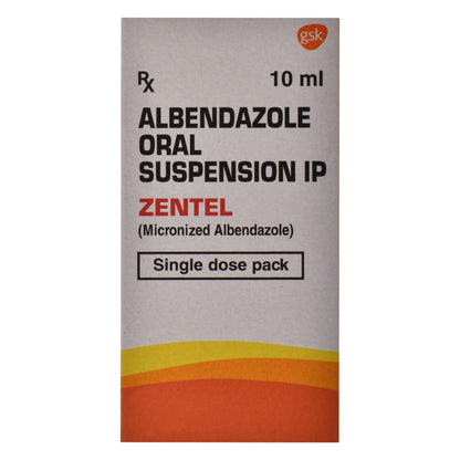 Zentel - Bottle of 10 ml Suspension