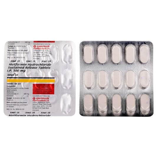 Xmet-SR - Strip of 15 Tablets