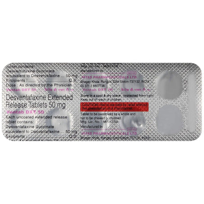 Ventab DXT 50 - Strip of 10 Tablets