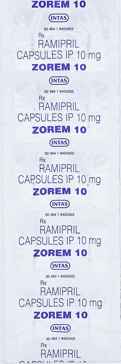 Zorem 10mg - Strip of 10 Tablets