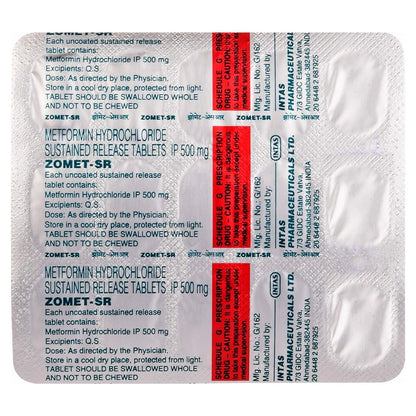 Zomet-SR - Strip of 15 Tablets