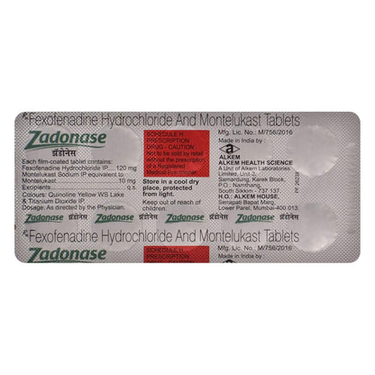 Zadonase - Strip of 10 Tablets