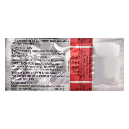 Zathrin-100 DT - Strip of 3 Tablets