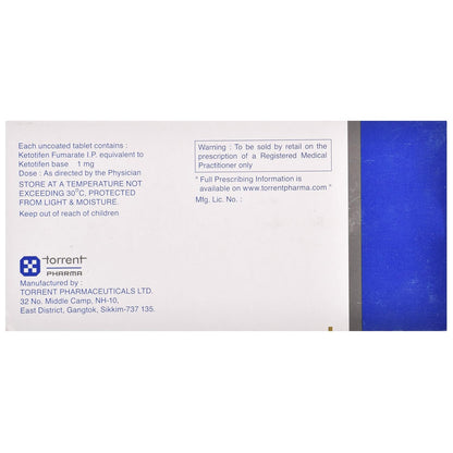 Asthafen - Strip of 10 Tablets