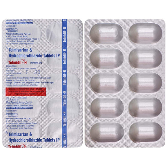 Telmidil-H - Strip of 10 Tablets