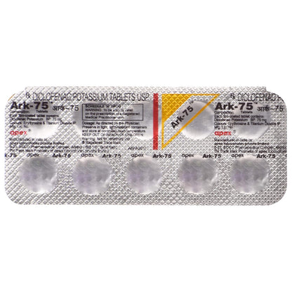 Ark 75 - Strip of 10 Tablets