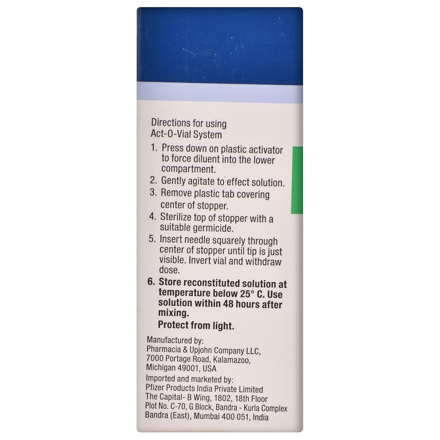 Solu-Medrol 1g - Vial of 8ml injection