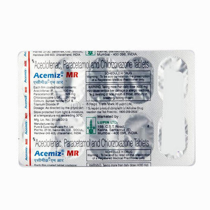 Acemiz-MR - Strip of 10 Tablets