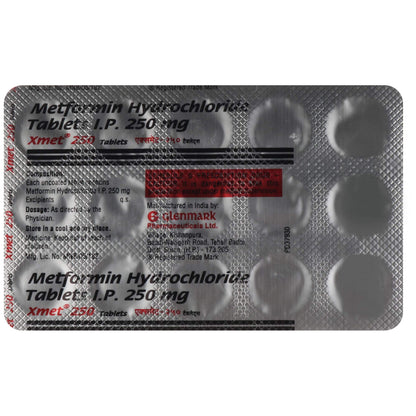 Xmet 250 - Strip of 15 Tablets