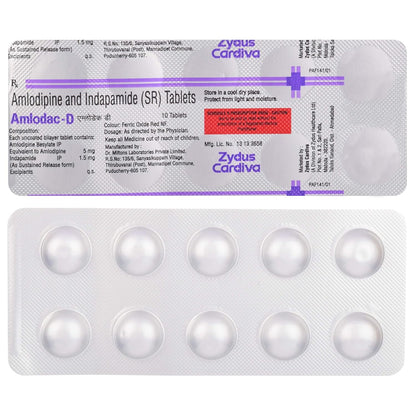 Amlodac D - Strip of 10 Tablets