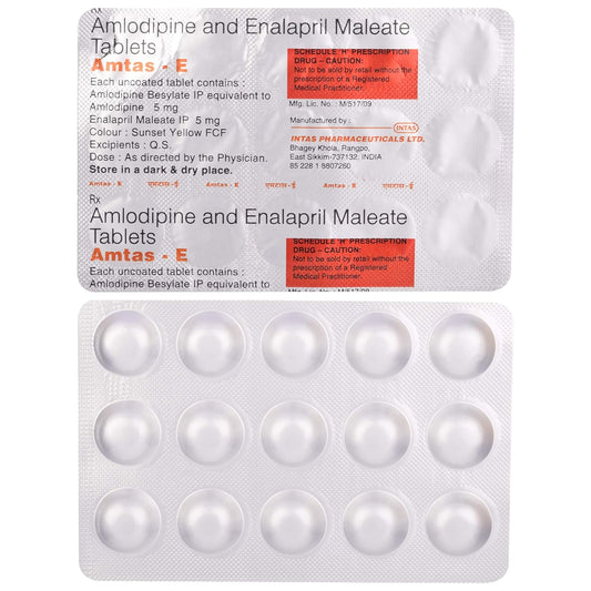 Amtas E - Strip of 15 Tablets