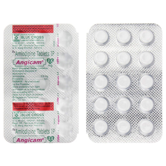 Angicam 2.5 - Strip of 15 Tablets