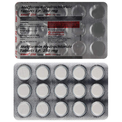 Xmet 250 - Strip of 15 Tablets