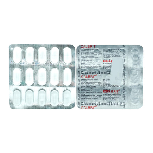 Calbrit - Strip of 15 Tablets