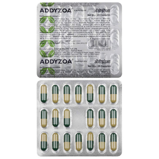 Addyzoa - Strip of 20 Capsules