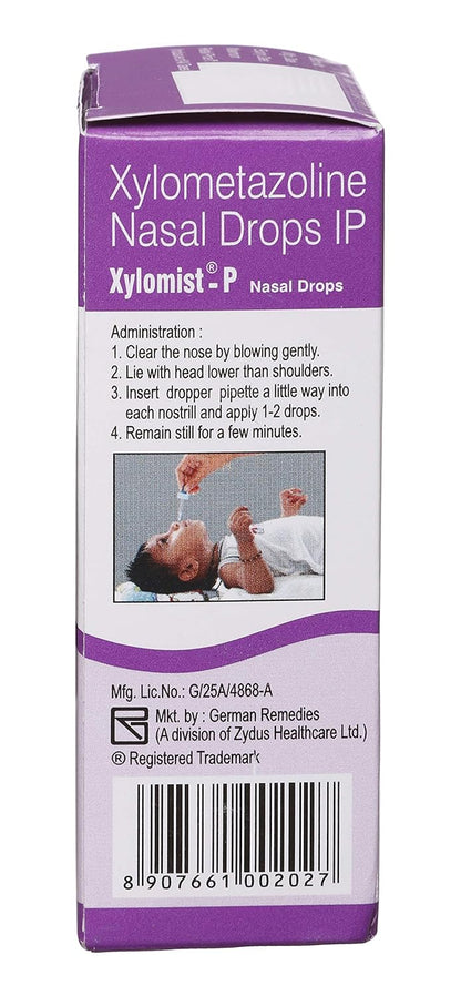 Xylomist-P - Bottle of 10 ml Nasal Drops