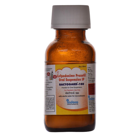 Bactogard 100 - Bottle of 15g/30ml Syrup Powder