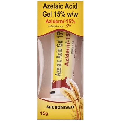 Aziderm - 15% - Tube of 15 gm Gel