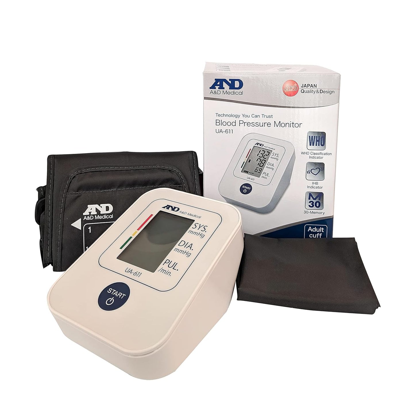 And Ua-611 Blood Pressure Monitor (Multicolor)