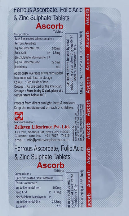 Ascorb - Strip of 10 Tablets