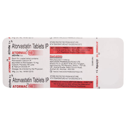 Atormac 10 - Strip of 10 Tablets