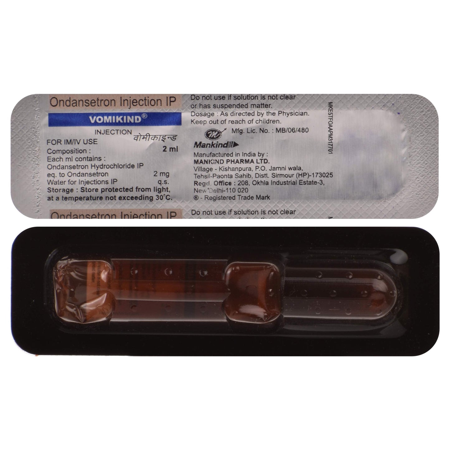 Vomikind - Ampoule of 2ml Injection