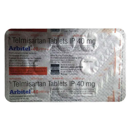 Arbitel-40 - Strip of 15 Tablets