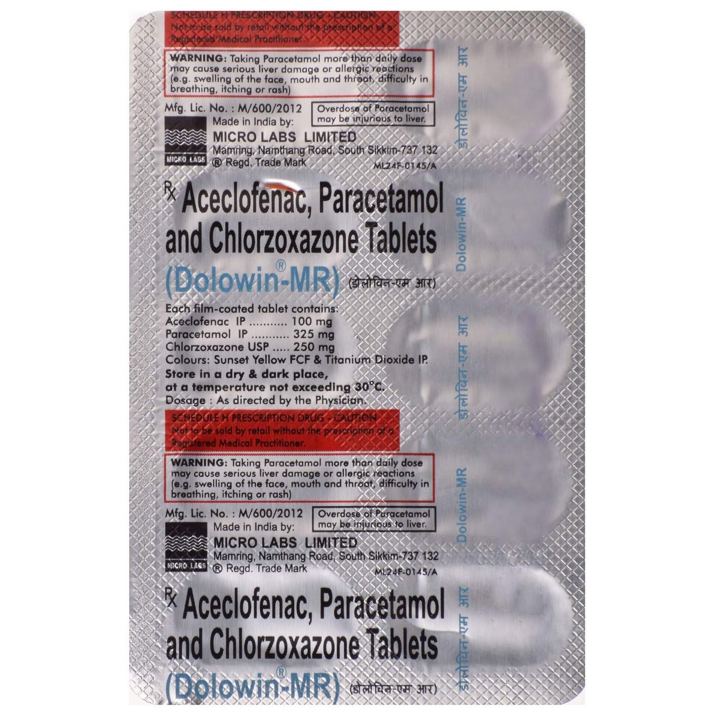 Dolowin-MR - Strip of 10 Tablets