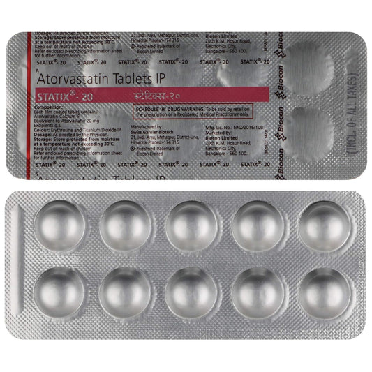 Statix 20 - Strip of 10 Tablets