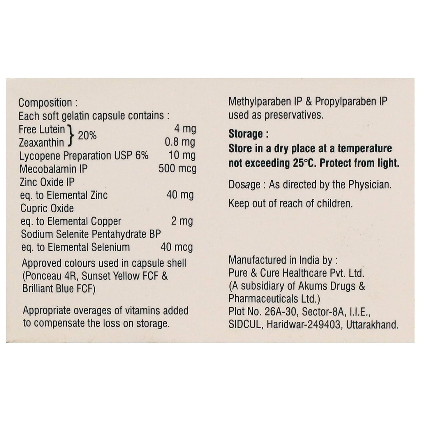 Vitakind-I - Strip of 10 Capsules