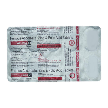 Allrise XT - Strip of 10 Tablets