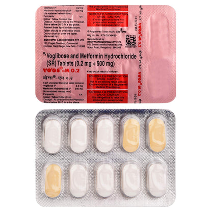 Vogs M 0.2 - Strip of 10 Tablets