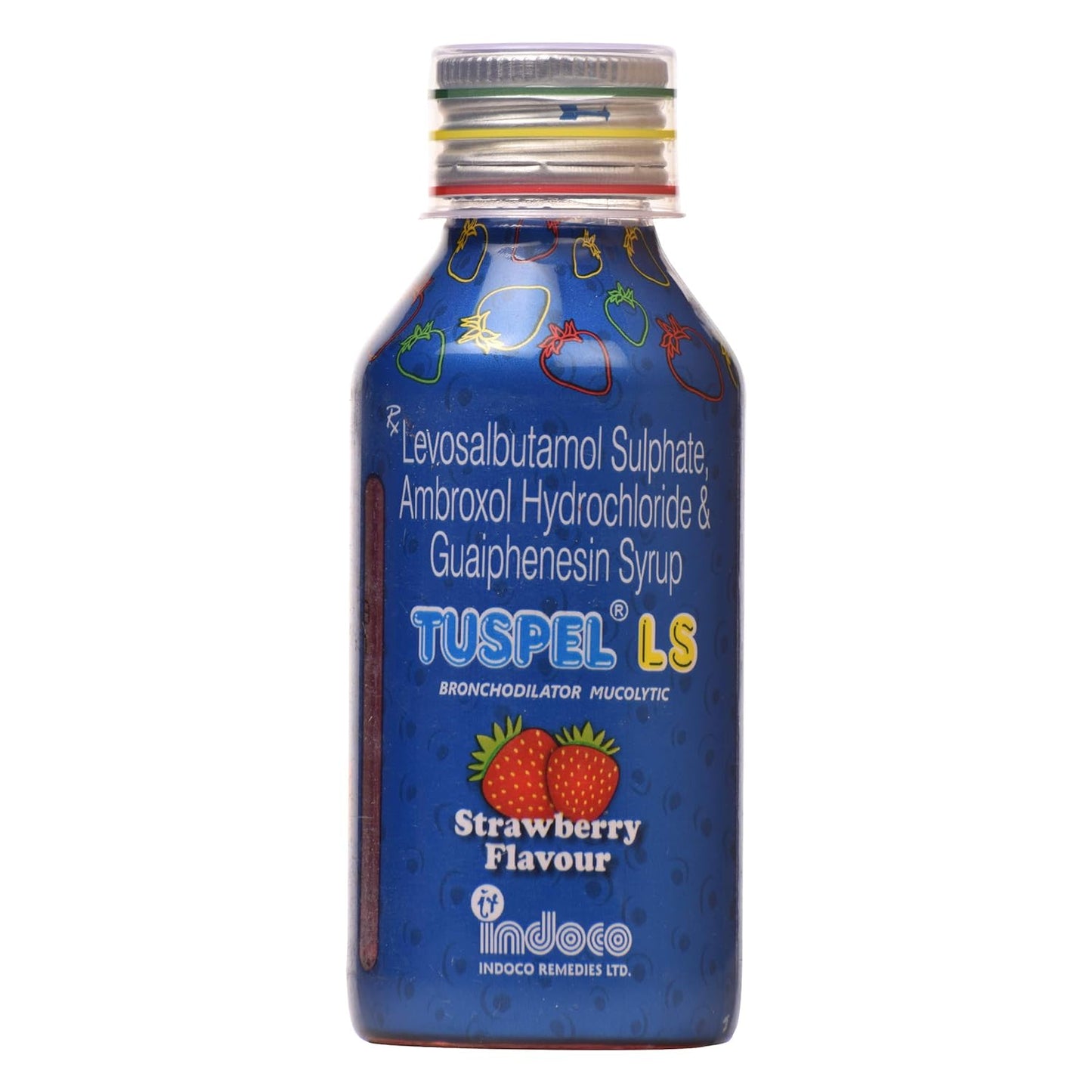 Tuspel LS Strawberry Flavour - Bottle of 100 ml Syrup