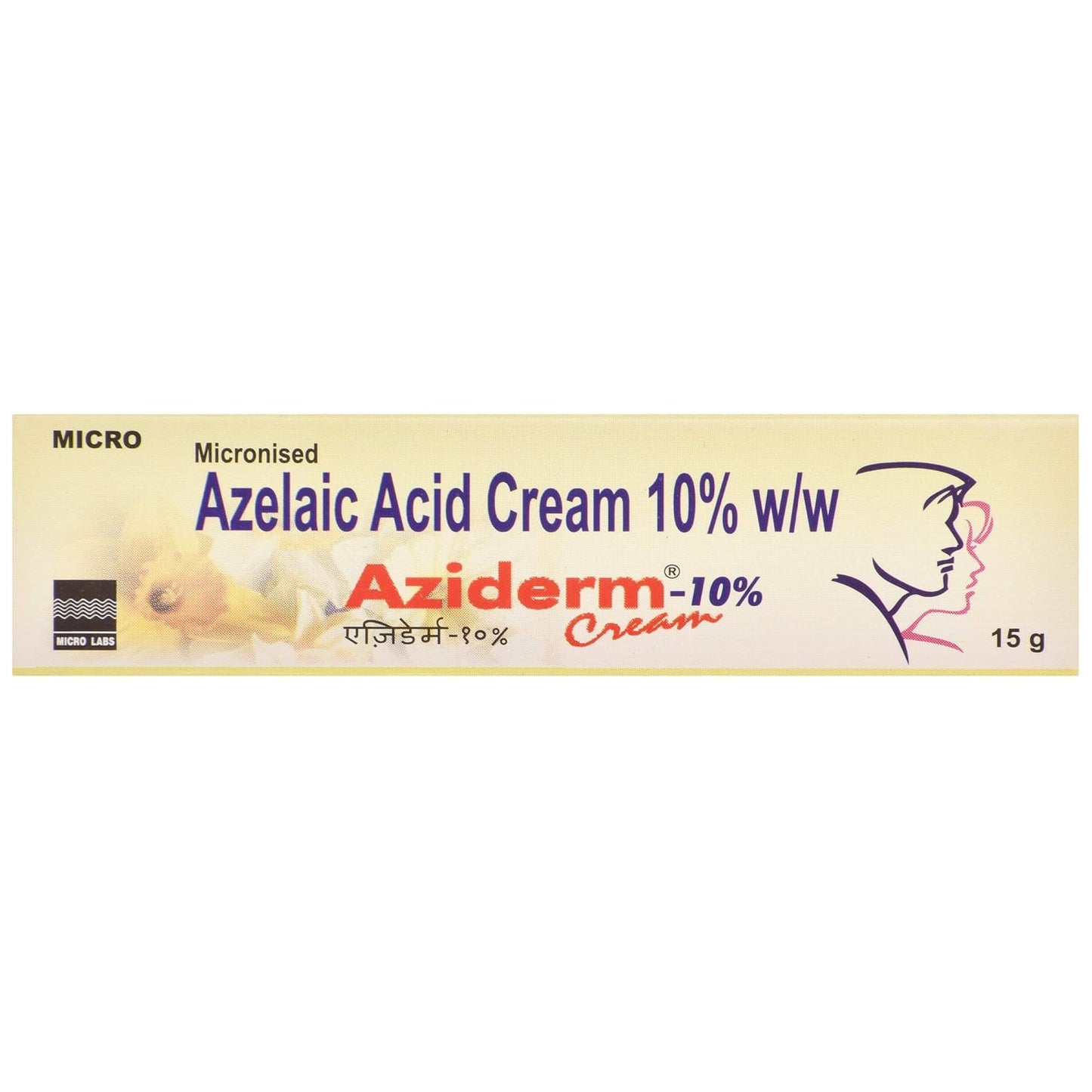 Aziderm - 10% - Tube of 15 gm Cream