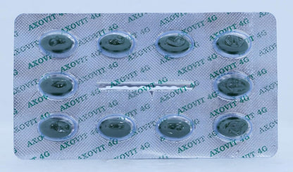 Axovit 4G - Strip of 10 Capsules