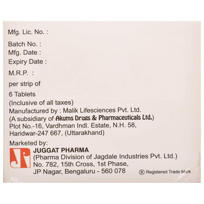 Apcil 625 - Strip of 6 Tablets