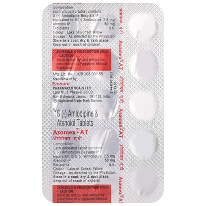 Asomex AT - Strip of 15 Tablets