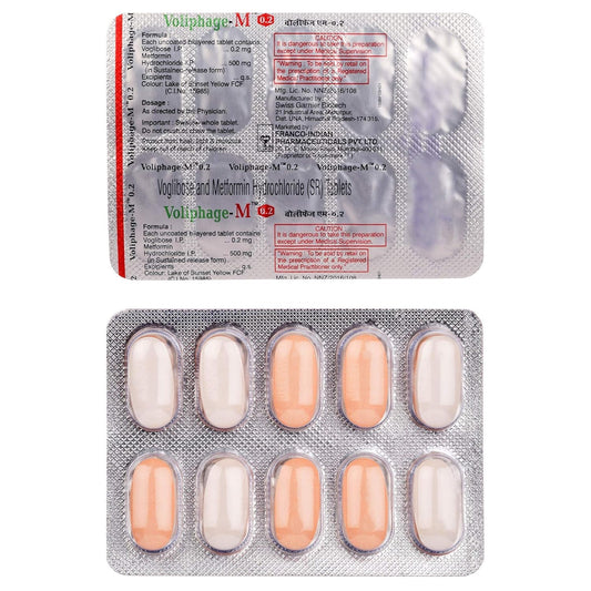 Voliphage M 0.2 - Strip of 10 Tablets