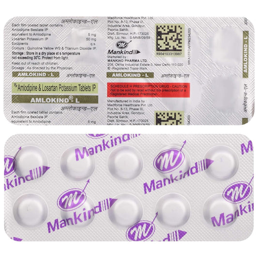 Amlokind-L - Strip of 10 Tablets