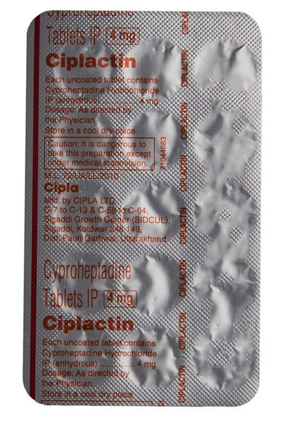 Ciplactin - Strip of 15 Tablets