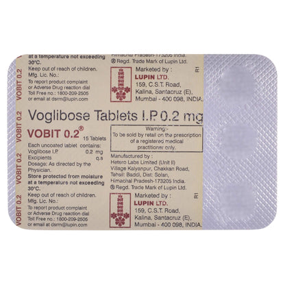 Vobit 0.2 - Strip of 15 Tablets