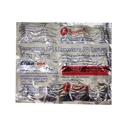 Zosa DSR - Strip of 15 Capsules